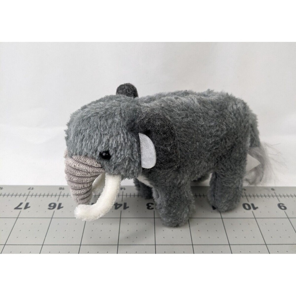 Target Gray Elephant Plush 4 Inch 2013 Corduroy Trunk‎ Stuffed Animal Toy